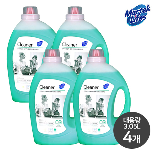 마텍라이프 고농축 세탁세제 3.05L x 4개