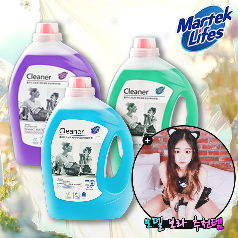 [model 보라 추천픽!] 마텍라이프 고농축 세탁세제 3.05L x 4개